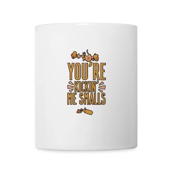 Tu me donnes des coups de pied Smalls 4 - Mug blanc - blanc - Devant