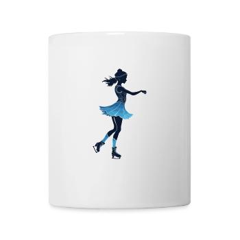 Figure Skater Illustration - Sports Design - Tasse - Weiß - Vorne