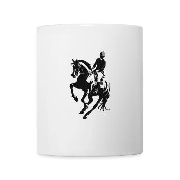 Equitation - Equine Design - Mug blanc - blanc - Devant