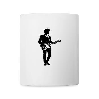 Musicien - Autocollant de musique - Mug blanc - blanc - Devant