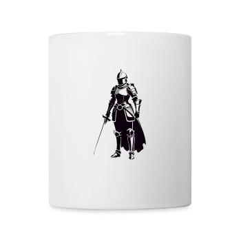Ritter - Mittelalter Design - Tasse - Weiß - Vorne