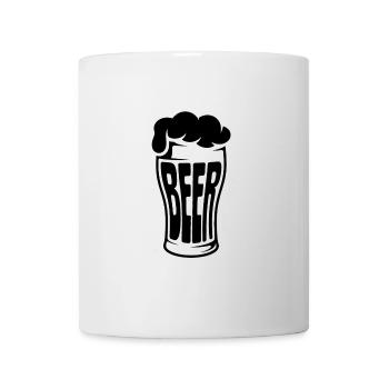 Beer - Funny Beer Logo Tshirt - Mug - white - Front