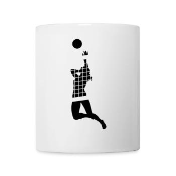volleyball_2 - Mug blanc - blanc - Devant