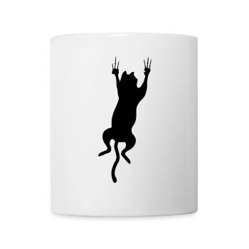 cat scratch - Mug - white - Front