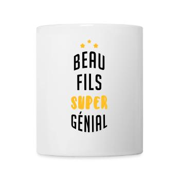 Beau Fils - Beau-Fils - Famille - Mariage - Tshirt - Mug - white - Front