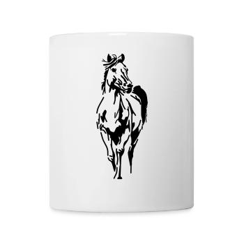 Horse Horse Head Stallion Mare Foal - Mug - white - Front