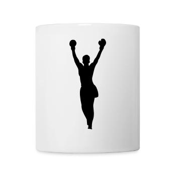 boxe boxe - Mug blanc - blanc - Devant