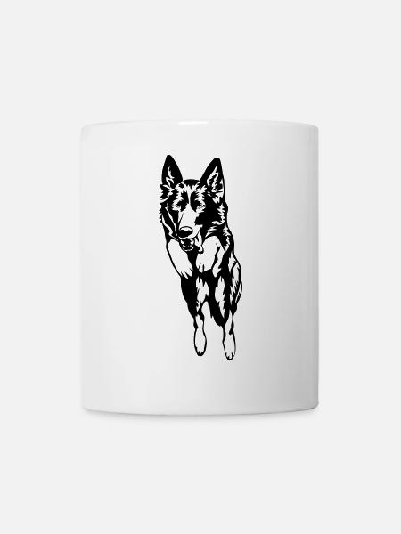 German shepherd dog - Mug - white