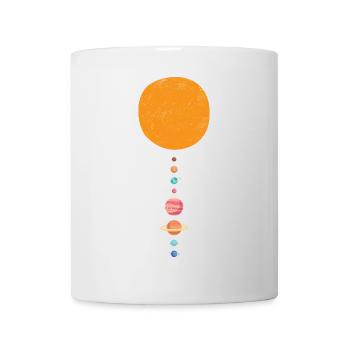 Solar System and Planets: Astronomy Gift - Mug - white - Front
