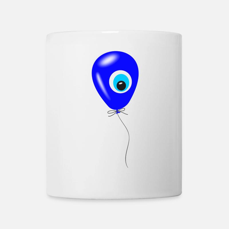 Nazar Ballon - Tasse - Weiß