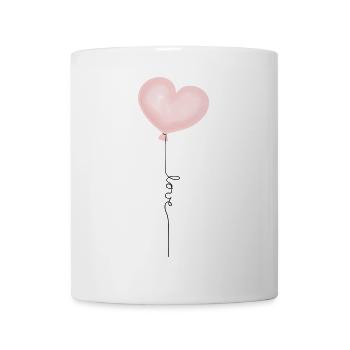 Balloon Heart Love Pastel - Mug - white - Front