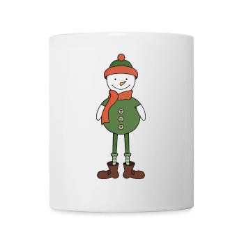 Cool Snowman - Mug - white - Front