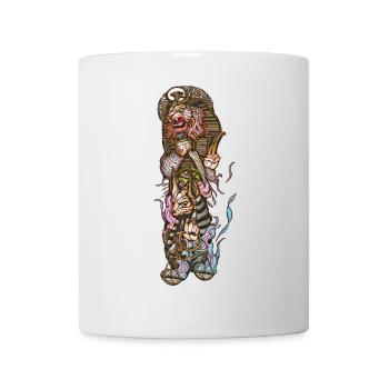 Anubis, der Gott des alten Ägypten - Tasse - Weiß - Vorne
