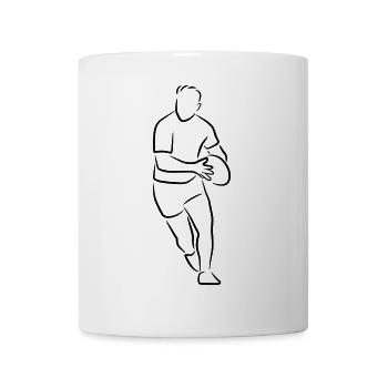 Rugby Sketch - Mug - white - Front