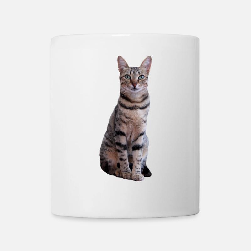 Cat Kitten Tiger Cat Cat Shirt Gift - Mug - white