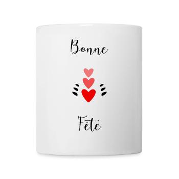 OMA. MUTTERTAG. ALLES GUTE ZUM OMA-TAG. ICH LIEBE DICH - Tasse - Weiß - Vorne