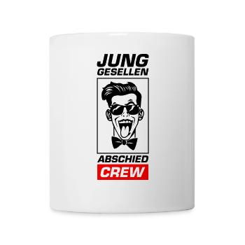Equipage d’enterrement de vie de garçon - Mug blanc - blanc - Devant