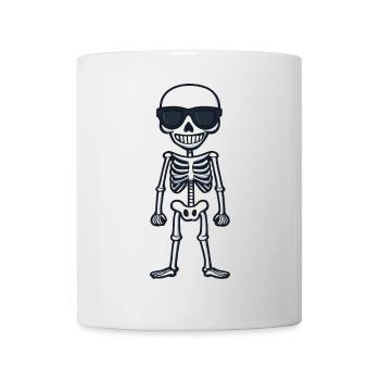 Skeleton Comic Halloween Cool - Mug - white - Front