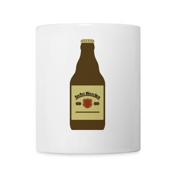 Lecker Bierchen - Tasse - Weiß - Vorne