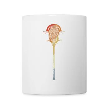 Retro Lacrosse Sticks - Mug - white - Front