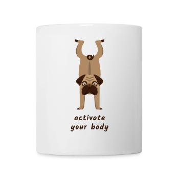 Sports canins - Mug blanc - blanc - Devant