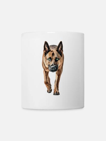 Belgischer Malinois - Tasse - Weiß