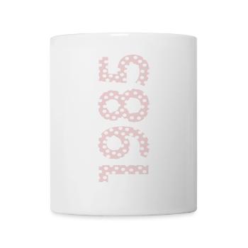 41. GEBURTSTAG 1985 PUNKTE - Tasse - Weiß - Vorne