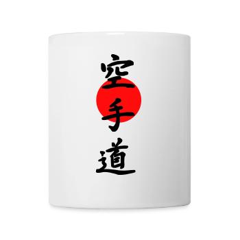 Karate - Tasse - Weiß - Vorne