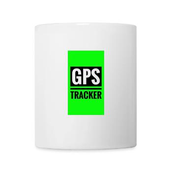 GPS tracking-like design - Mug - white - Front