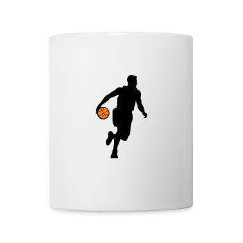 Basketballer Symbol Basketball Spieler Mann - Tasse - Weiß - Vorne