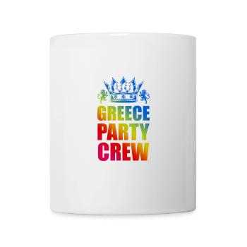 L’équipe du parti grec dit - Mug blanc - blanc - Devant