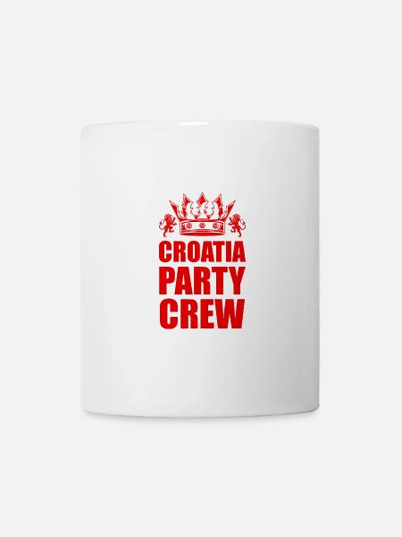 Croatia Party Crew Reise - Tasse - Weiß
