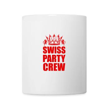 Swiss Party Crew Tour Switzerland - Mug - white - Front