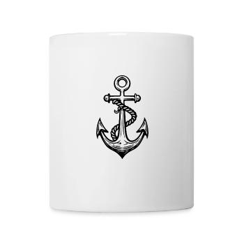 Anker - Tasse - Weiß - Vorne