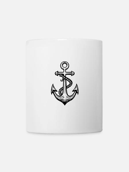 Anker - Tasse - Weiß