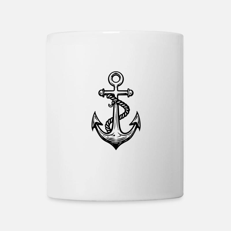 Anker - Tasse - Weiß