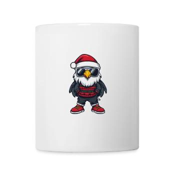 Aigle Noël Moche Noël - Mug blanc - blanc - Devant