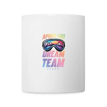 Masque de ski après-ski Dream Team - Mug blanc - blanc - Devant