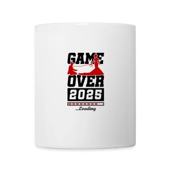 Wedding Loading 2025 Game Over - Mug blanc - blanc - Devant
