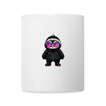 Pinguin Winter - Tasse - Weiß - Vorne