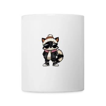 Stinktier Winter - Tasse - Weiß - Vorne