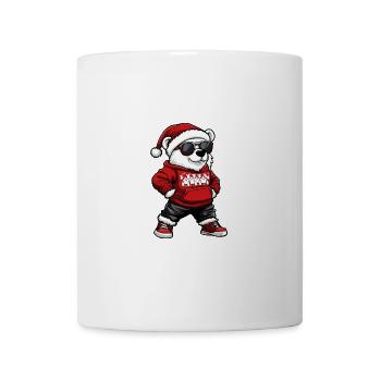 Polar Bear Christmas Cool X-Mas Polar Bear - Mug - white - Front