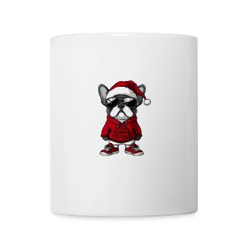 French Bulldog Dog Christmas - Mug - white - Front
