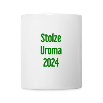 Fière arrière-grand-mère 2024 - Mug blanc - blanc - Devant