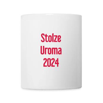 Fière arrière-grand-mère 2024 - Mug blanc - blanc - Devant