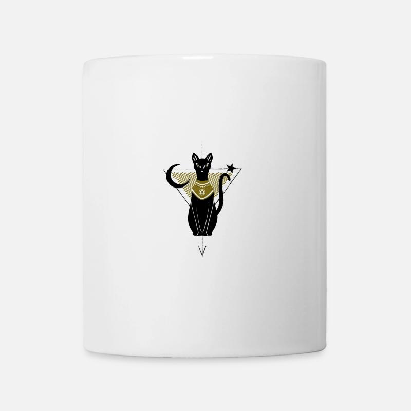 BASTET - CHAT - DÉESSE - Mug blanc - blanc