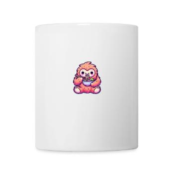 Bol de nouilles japonaises Kawaii Ramen Bigfoot - Mug blanc - blanc - Devant