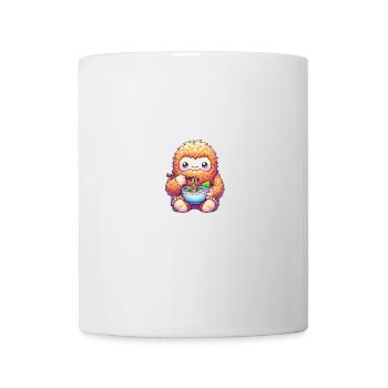 Kawaii Bigfoot Noodle Bowl Amant de Ramen - Mug blanc - blanc - Devant