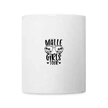 Visite des filles de Malle - Mug blanc - blanc - Devant