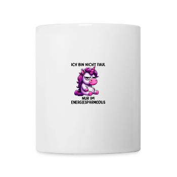 I'm not lazy only in low power mode - Mug - white - Front
